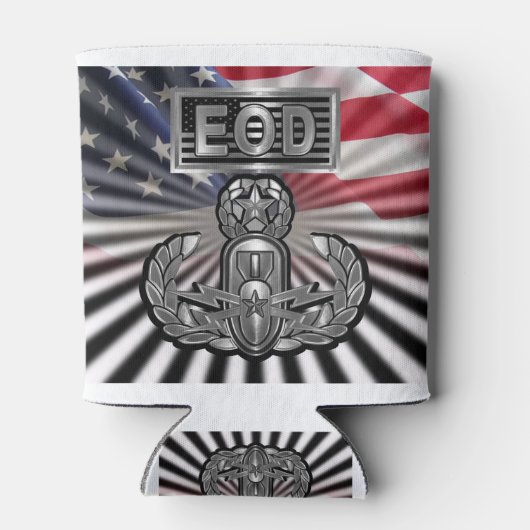 Rafraîchisseur Pour Canette Cadeau commémoratif "EOD Master Blaster" (Dos)