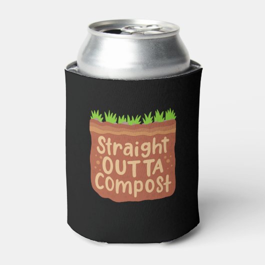 Rafraîchisseur Pour Canette Cadeau de compost de jardin (Can devant)