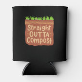 Rafraîchisseur Pour Canette Cadeau de compost de jardin (Devant)