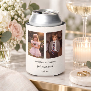 Rafraîchisseur Pour Canette Cadeau de mariage photo d'enfance Instantané vinta