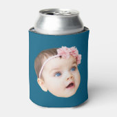 Rafraîchisseur Pour Canette Cadeau de photo de joyeux anniversaire drôle perso (Can devant)