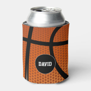Rafraîchisseur Pour Canette Cadeau de sport de la texture   de basket-ball de