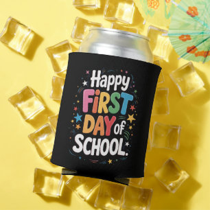 Rafraîchisseur Pour Canette Cadeau de vie d'enseignant Jour heureux du premier