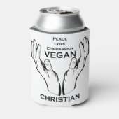 Rafraîchisseur Pour Canette cadeau message chrétien vegan (Can Dos)