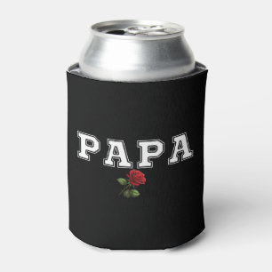 Rafraîchisseur Pour Canette Cadeau Papa Fête des Pères Dessin de Rose