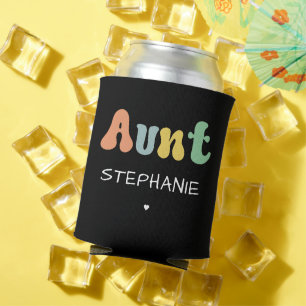 Rafraîchisseur Pour Canette Cadeau Retro Tante Personnalisé Tante personnali