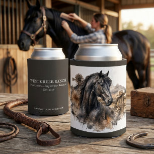 Rafraîchisseur Pour Canette Cadeau western équin pour hommes Ranch du cheval b