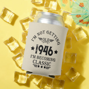 Rafraîchisseur Pour Canette Cadeaux de 80e anniversaire vintages personnalisés