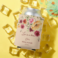 Cadeaux de douche nuptiale fleurs sauvages bordeau