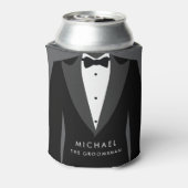 Rafraîchisseur Pour Canette Cadeaux de Garçon d'Honneur Refroidisseur en Noir (Can Dos)