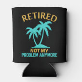 Rafraîchisseur Pour Canette Cadeaux de retraite pour hommes ou femmes (Dos)