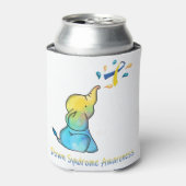 Rafraîchisseur Pour Canette Cadeaux de soutien à la sensibilisation au syndrom (Can devant)