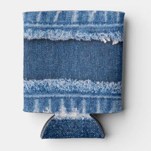 Rafraîchisseur Pour Canette Cadre en tissu à deux tons blanchis