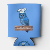 Rafraîchisseur Pour Canette Café La Chouette Bleue (Devant)
