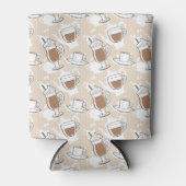 Rafraîchisseur Pour Canette Café, motif doux (Devant)