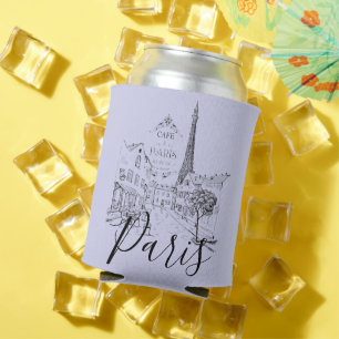 Rafraîchisseur Pour Canette Cafe Paris Refroidisseur de Boîte