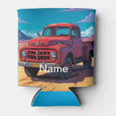 Rafraîchisseur Pour Canette Camion de ramassage américain classique (Devant)