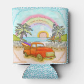 Rafraîchisseur Pour Canette Camion Surfer Lighthouse peut refroidir (Dos)