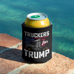 Rafraîchisseur Pour Canette Camionneurs Pour Élection Présidentielle Trump Vin