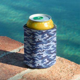 Rafraîchisseur Pour Canette Camo bleu-froid
