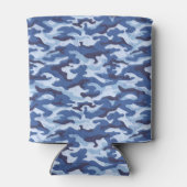 Rafraîchisseur Pour Canette Camo bleu-froid (Dos)