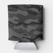 Rafraîchisseur Pour Canette camo militaire nuit noire (Dos)