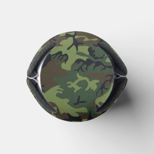 Rafraîchisseur Pour Canette Camo vert de style militaire très Cool (Bas)