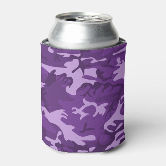 Rafraîchisseur Pour Canette Camo Violet (Can devant)