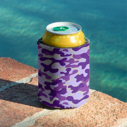Rafraîchisseur Pour Canette Camo Violet (Piscine in situ)