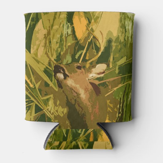 Rafraîchisseur Pour Canette Camouflage Can Cooler Deer Camo (Devant)