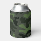 Rafraîchisseur Pour Canette camouflage gris vert foncé no.14 imprimer (Can devant)