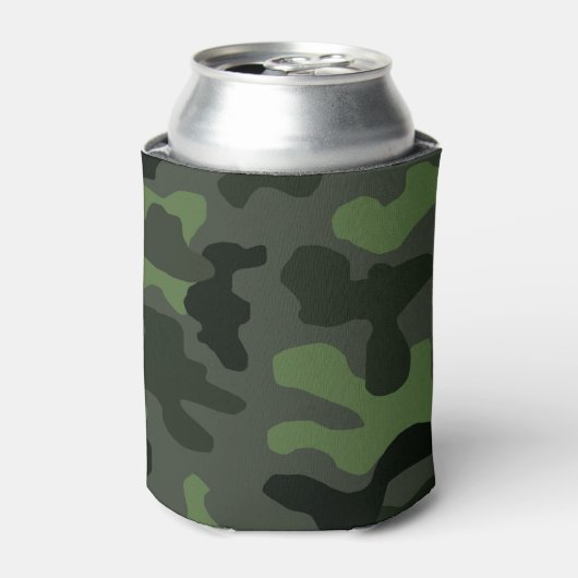 Rafraîchisseur Pour Canette camouflage gris vert foncé no.14 imprimer (Can devant)