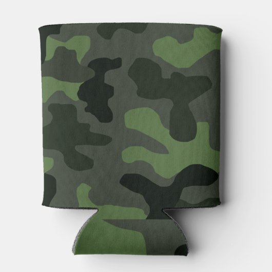 Rafraîchisseur Pour Canette camouflage gris vert foncé no.14 imprimer (Dos)