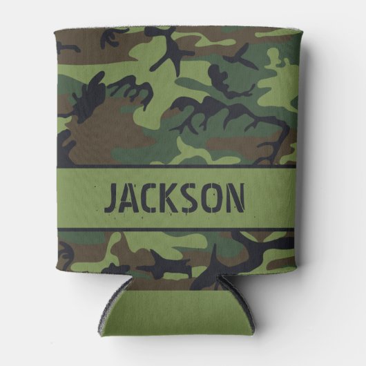 Rafraîchisseur Pour Canette Camouflage Monogramme Pâte de refroidissement (Devant)