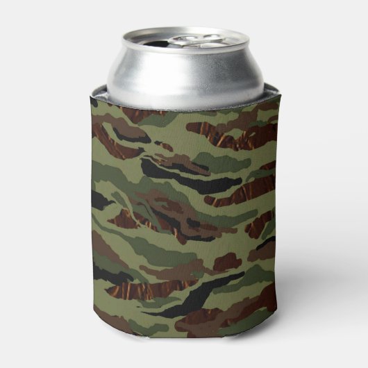 Rafraîchisseur Pour Canette Camouflage MVB - Design vert (Can devant)