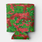 Rafraîchisseur Pour Canette Camouflage Parties scintillant Haus De Camo Xmas (Dos)