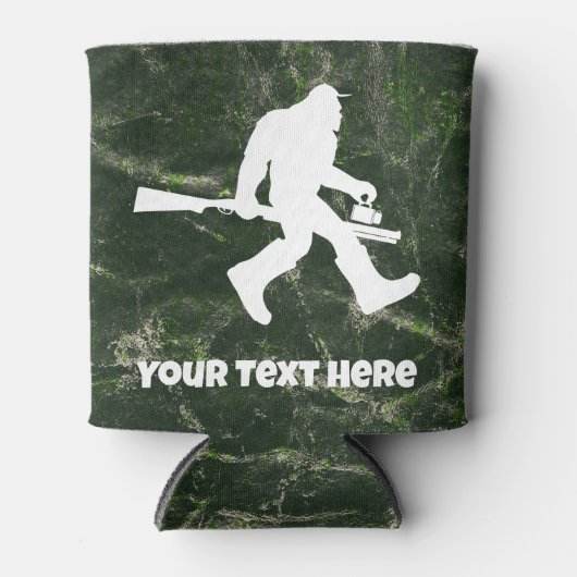 Rafraîchisseur Pour Canette Camouflage personnalisé Sasquatch Bigfoot Can Cool (Devant)