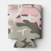 Rafraîchisseur Pour Canette Camouflage rose et vert, Militaire, Armée (Dos)
