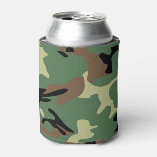 Rafraîchisseur Pour Canette Camouflage Woodland (Can devant)