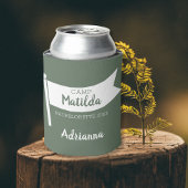 Rafraîchisseur Pour Canette Camp Bachelorette Mountain Drapeau vert Camping