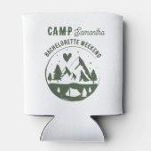 Rafraîchisseur Pour Canette Camp Bachelorette Party Camping Bach Weekend (Dos)