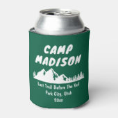 Rafraîchisseur Pour Canette Camp Bachelorette Party Randonnée de camping de mo (Can devant)
