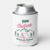 Rafraîchisseur Pour Canette Camp Bachelorette Party Week-end Away (Can devant)