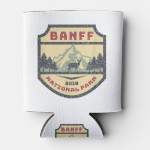 Rafraîchisseur Pour Canette Camp de souvenirs du parc national Banff vintage