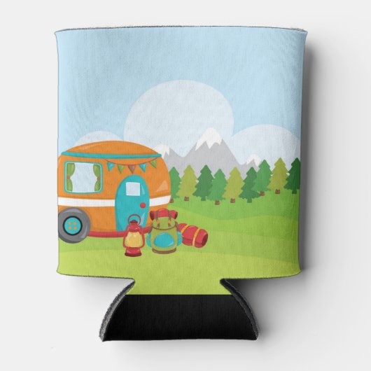 Rafraîchisseur Pour Canette Camp d'été (Devant)