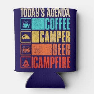 Rafraîchisseur Pour Canette Camper café bière feu de camp
