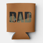 Rafraîchisseur Pour Canette Camping extérieur papa heureux camper (Devant)