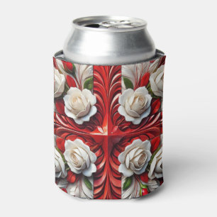 Rafraîchisseur Pour Canette Can Cooler avec design Rose anglais