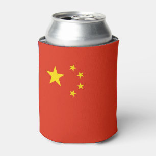 Rafraîchisseur Pour Canette Can Cooler avec drapeau de la Chine