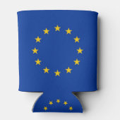 Rafraîchisseur Pour Canette Can Cooler avec drapeau de l'Union européenne (Dos)